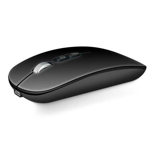 Rechargeable Wireless Mouse With Silent Clicking 2.4 GHz