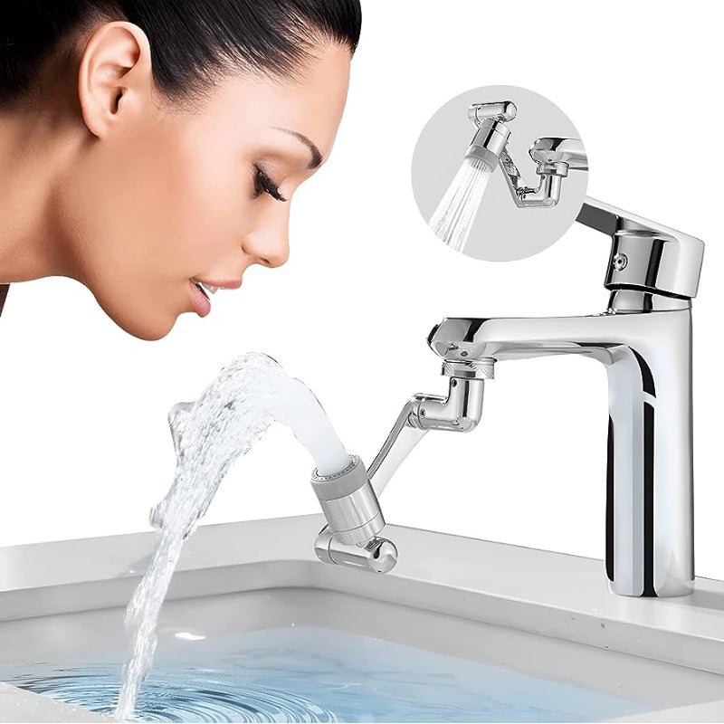 Multi-Functional Anti-Splash Kitchen And Bathroom Faucet Extender (PD)