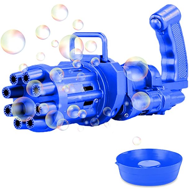 Electric Bubble Gun Plastic Machine Toys For Kids (PD)